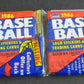1986 Fleer Baseball Unopened Wax Pack Rack Pack (Authenticate)