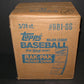 1986 Topps Baseball Rack Pack Case (3 Box) (Sealed)