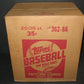 1986 Topps Baseball Unopened Wax Case (20 Box)