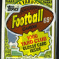 1986 Topps Football Unopened Cello Pack