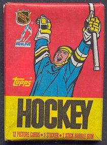 1987/88 Topps Hockey Unopened Wax Pack