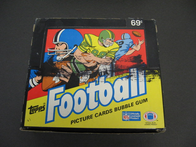 1987 Topps Football Unopened Cello Box w- Stars Box #1