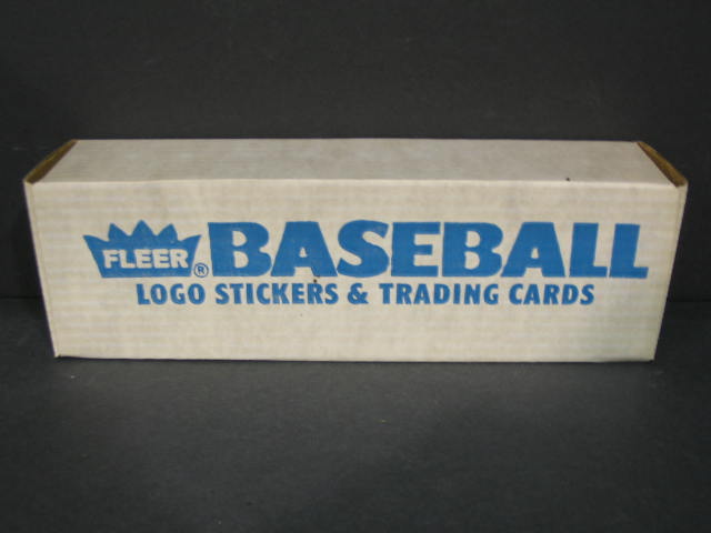 1987 Fleer Baseball Factory Set
