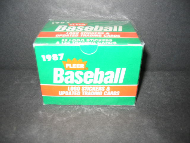 1987 Fleer Baseball Update Factory Set