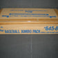 1987 Topps Baseball Jumbo Case (18 Count) (Authenticate)