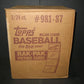 1987 Topps Baseball Rack Pack Case (3 Box) (Sealed)