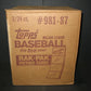 1987 Topps Baseball Rack Pack Case (3 Box) (Authenticate)