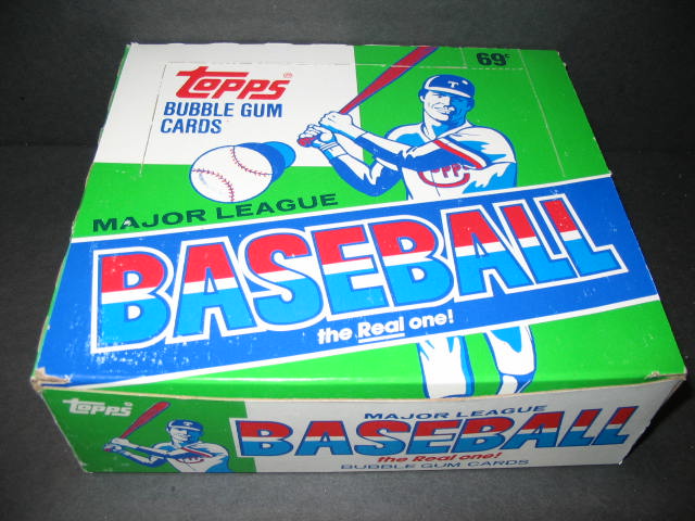1987 Topps Baseball Unopened Cello Box