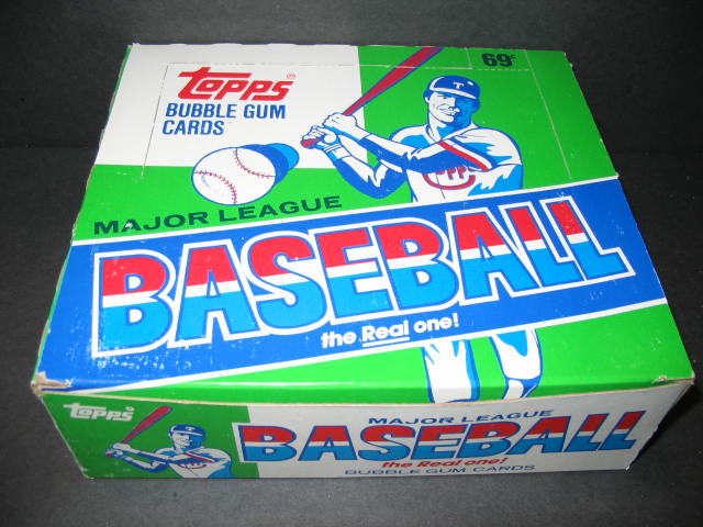 1987 Topps Baseball Unopened Cello Box (Authenticate)