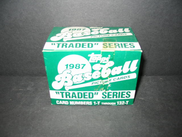 1987 Topps Baseball Traded Factory Set