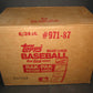 1987 Topps Baseball Rack Pack Case (6 Box) (Sealed)