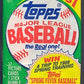 1987 Topps Baseball Unopened Wax Pack