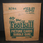 1987 Topps Football Unopened Wax Case (20 Box)