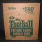 1987 Topps Football Unopened Wax Case (20 Box) (Authenticate)
