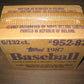 1987 Topps Baseball Traded Tiffany Factory Set Case (6 Sets) (Sealed)
