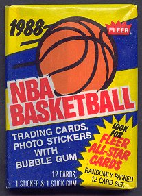 1988/89 Fleer Basketball Unopened Wax Pack – Baseball Card Exchange