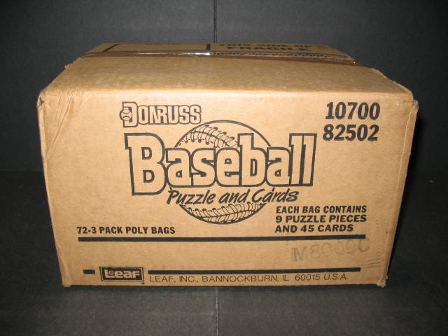 1988 Donruss Baseball Rack Pack Case