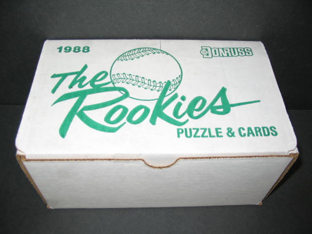 1988 Donruss Baseball Rookies Factory Set Box (15 Sets)