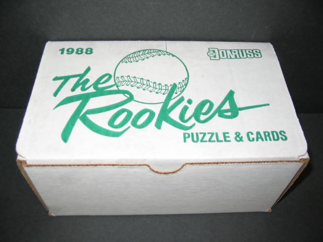 1988 Donruss Baseball Rookies Factory Set Box (15 Sets) (Authenticate)