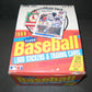 1988 Fleer Baseball Unopened Cello Box