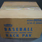 1988 Fleer Baseball Rack Pack Case (3 Box) (00562)