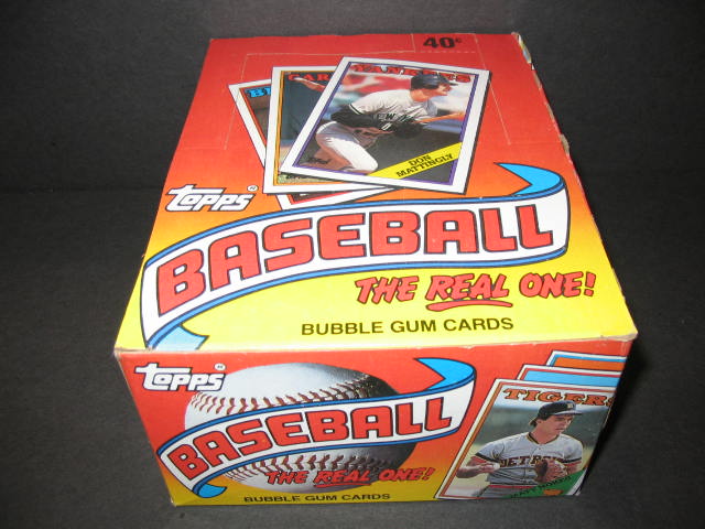 1988 Topps Baseball Unopened Wax Box