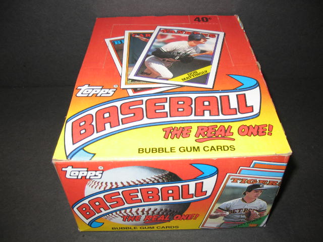 1988 Topps Baseball Unopened Wax Box (Authenticate)