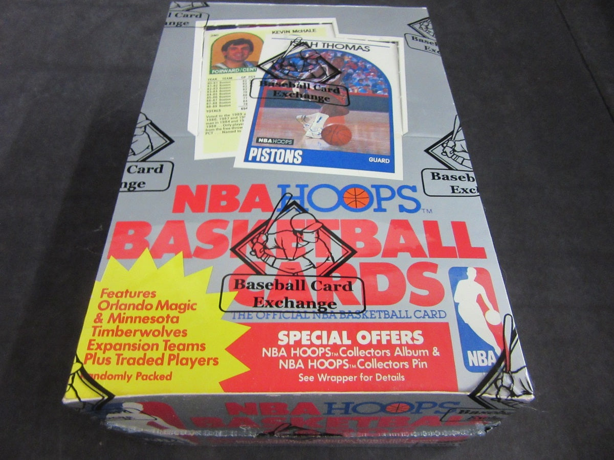 1989/90 Hoops Basketball Unopened Series 2 Box (BBCE)