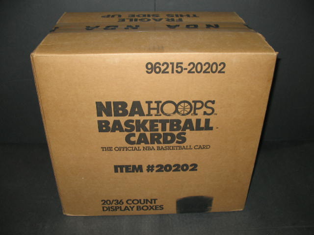 1989/90 Hoops Basketball Series 1 Case (20 Box) (Authenticate)