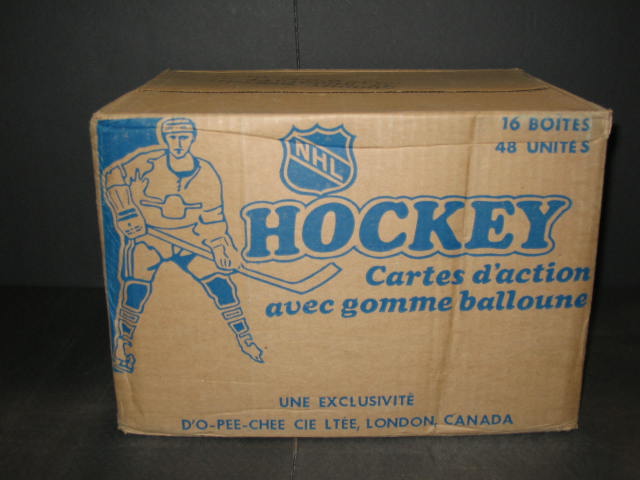 1989/90 OPC O-Pee-Chee Hockey Unopened Wax Case (16 Box)