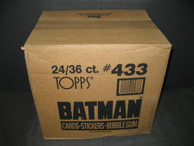 1989 Topps Batman Series 1 Case (20 Box)