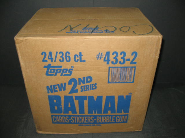 1989 Topps Batman Series 2 Case (20 Box)