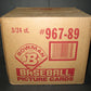 1989 Bowman Baseball Rack Pack Case (3 Box)