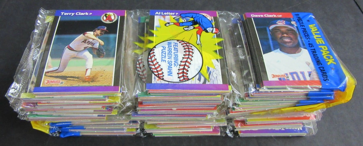 1989 Donruss Baseball Unopened Rack Pack (Lot of 12)