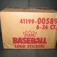 1989 Fleer Baseball Unopened Wax Case (6 Box) (00589)