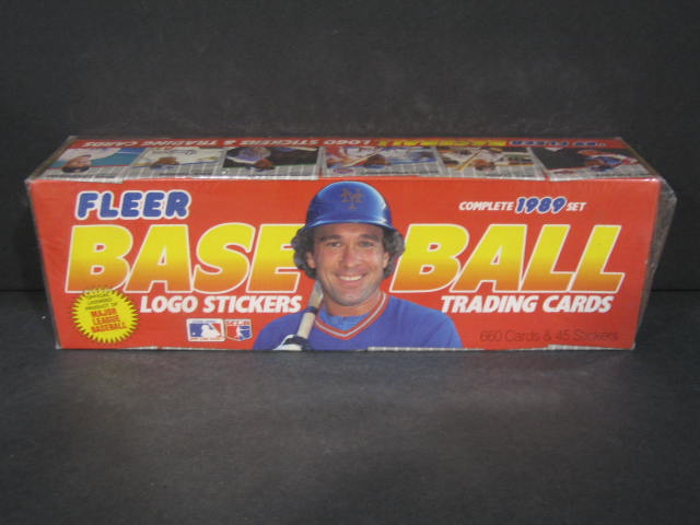 1989 Fleer Baseball Factory Set (Holiday)
