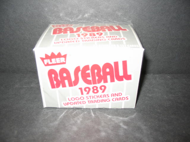 1989 Fleer Baseball Update Factory Set