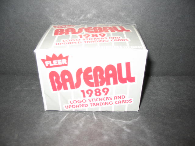 1989 Fleer Baseball Update Factory Set (Authenticate)