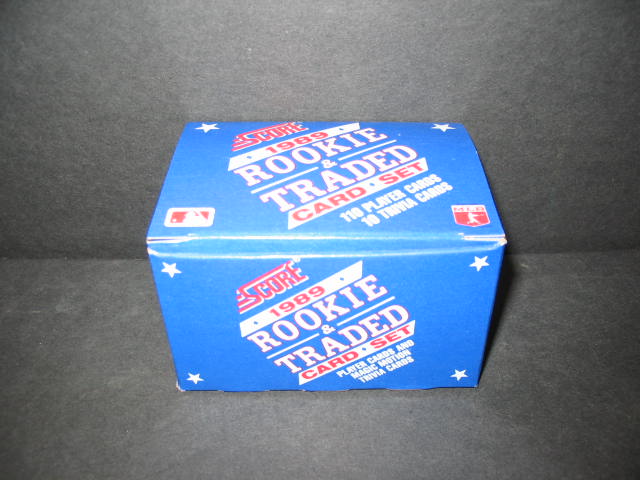 1989 Score Baseball Rookie & Traded Factory Set