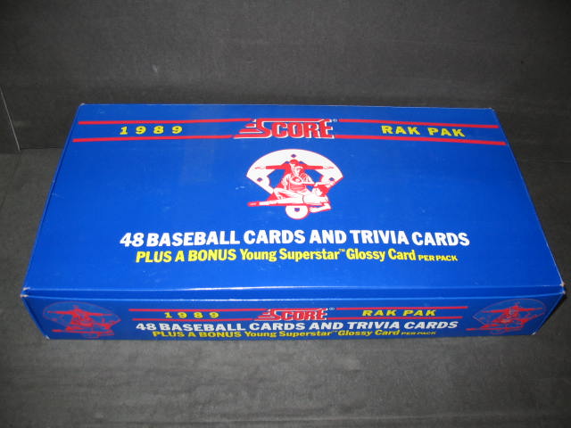1989 Score Baseball Unopened Rack Pack (Authenticate)