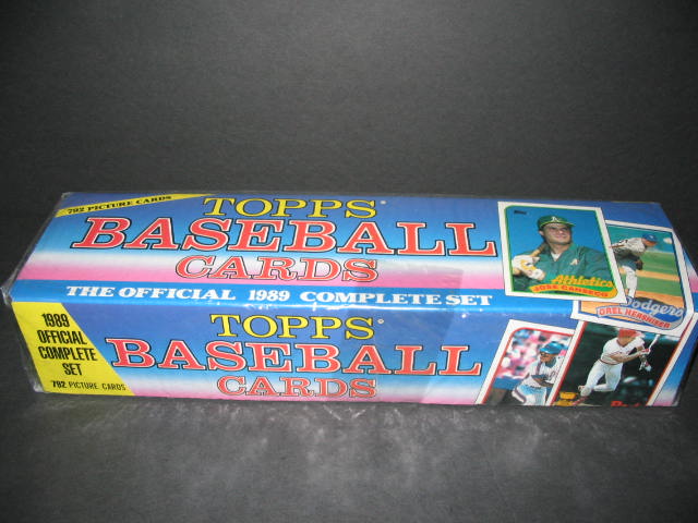 1989 Topps Baseball Factory Set (Holiday)