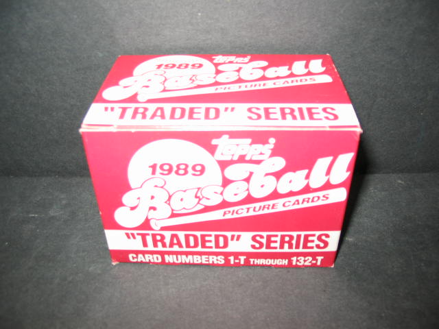 1989 Topps Baseball Traded Factory Set