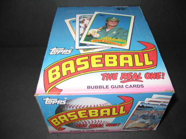 1989 Topps Baseball Unopened Wax Box (Authenticate)