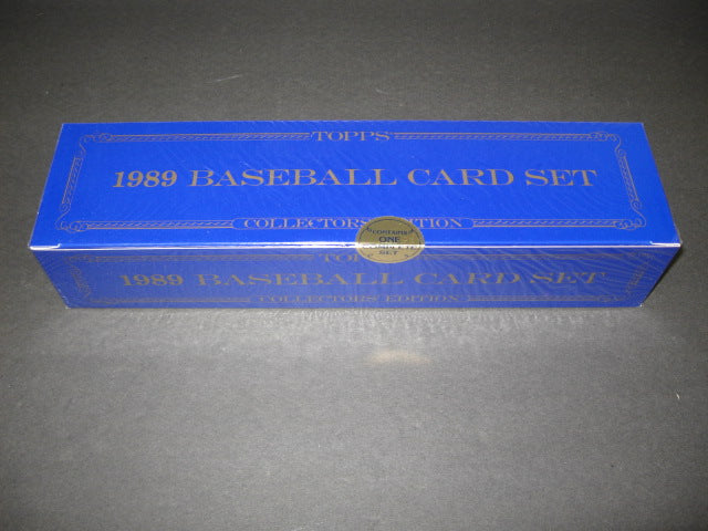 1989 Topps Baseball Tiffany Factory Set (Sealed)