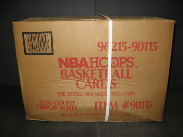 1990/91 Hoops Basketball Series 1 Case (20 Box)