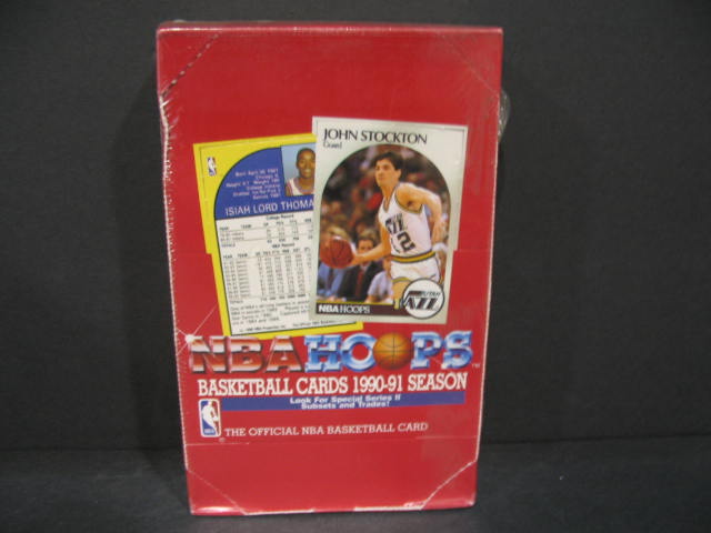 1990/91 Hoops Basketball Series 2 Box