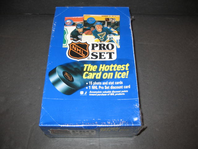 1990/91 Pro Set Hockey Series 1 Box