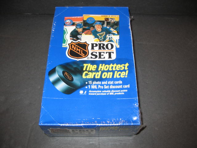 1990/91 Pro Set Hockey Series 1 Box (36/15)