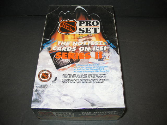 1990/91 Pro Set Hockey Series 2 Box