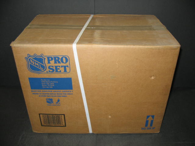 1990/91 Pro Set Hockey Series 1 Case (20 Box) (90551)